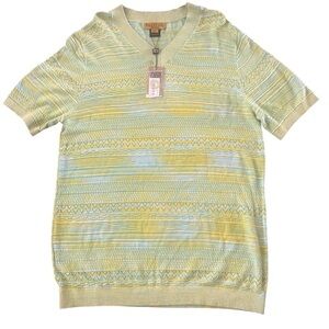 Prestige‎ Original Men's Green and Yellow Shirt Size Xl
